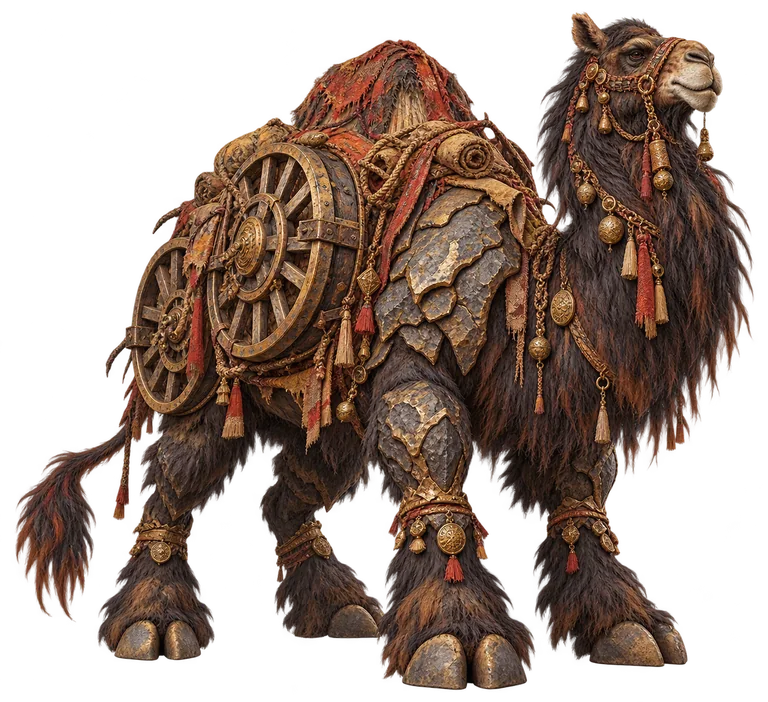 Kharuun, the Ashen Caravan, concept reference