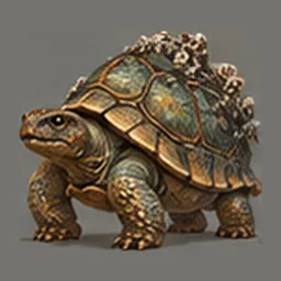 ★ Brineback Tortoise, side view