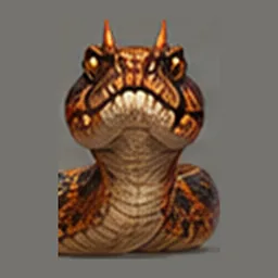 ★ Emberhorn Viper, front view