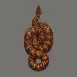 ★ Emberhorn Viper, top view