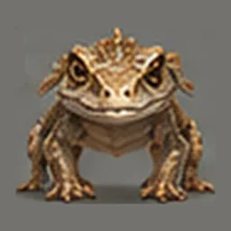 ★ Siltspit Gecko, front view