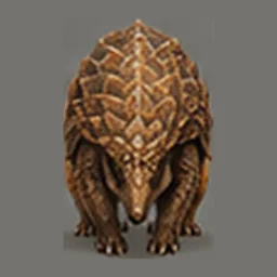 Ashroot Pangolin, front view