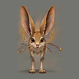Bellwhisker Jerboa, front view