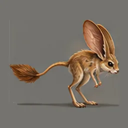 Bellwhisker Jerboa, side view