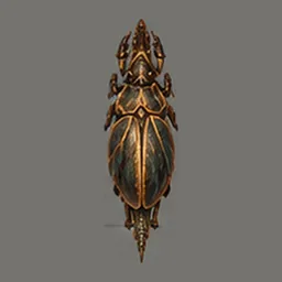 Kilnback Scarab, top view
